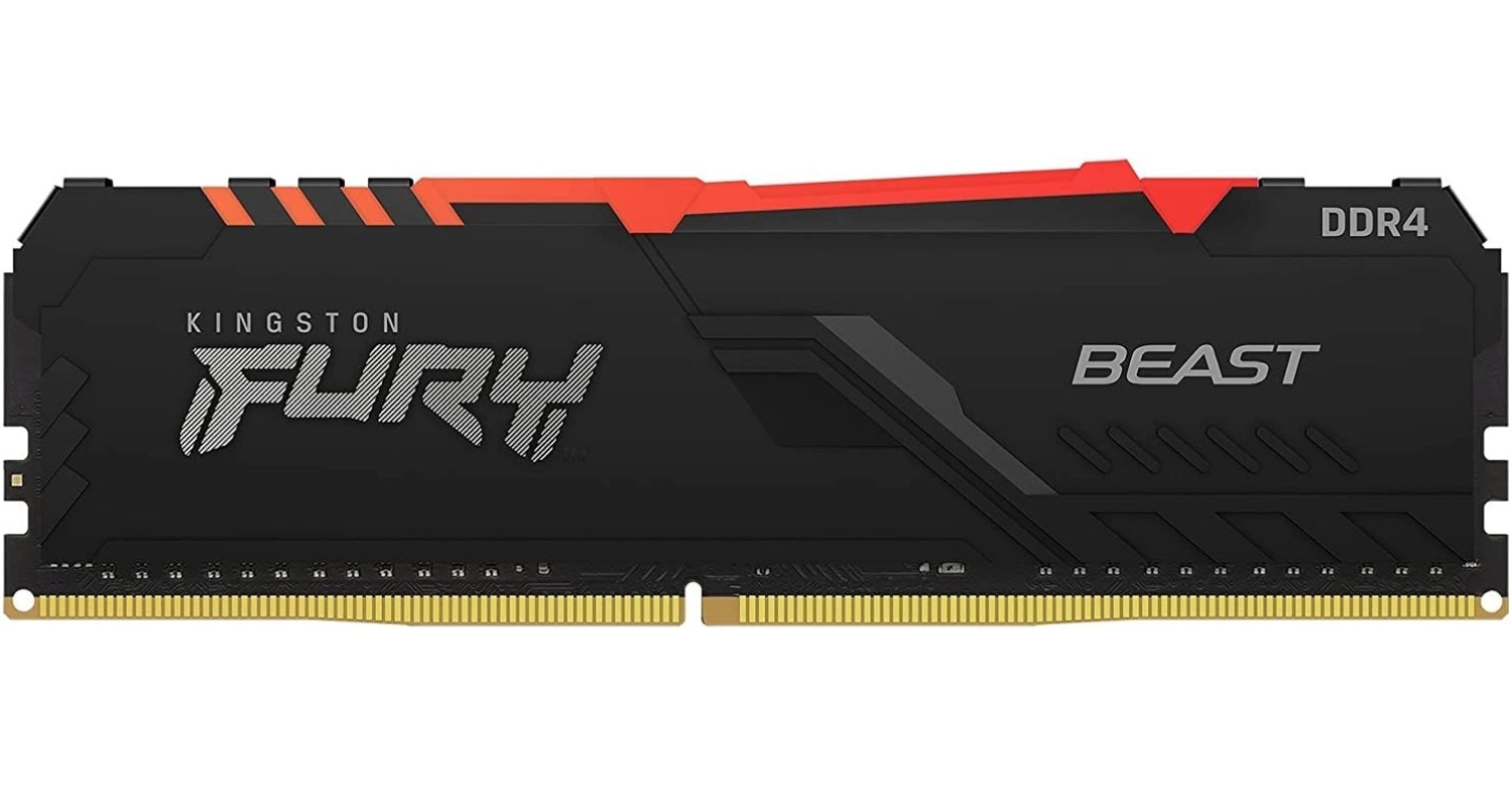Kingston Fury Beast Rgb 16 Gb 3200 Mhz Cl16 Kf432C16Bb1A/16 Ddr4 Ram ürün görseli
