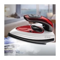 Kiwi Ksi-6317 2In1 1100 W Kırmızı Buharlı Kırışıklık Giderici Ve Seyahat Ütüsü