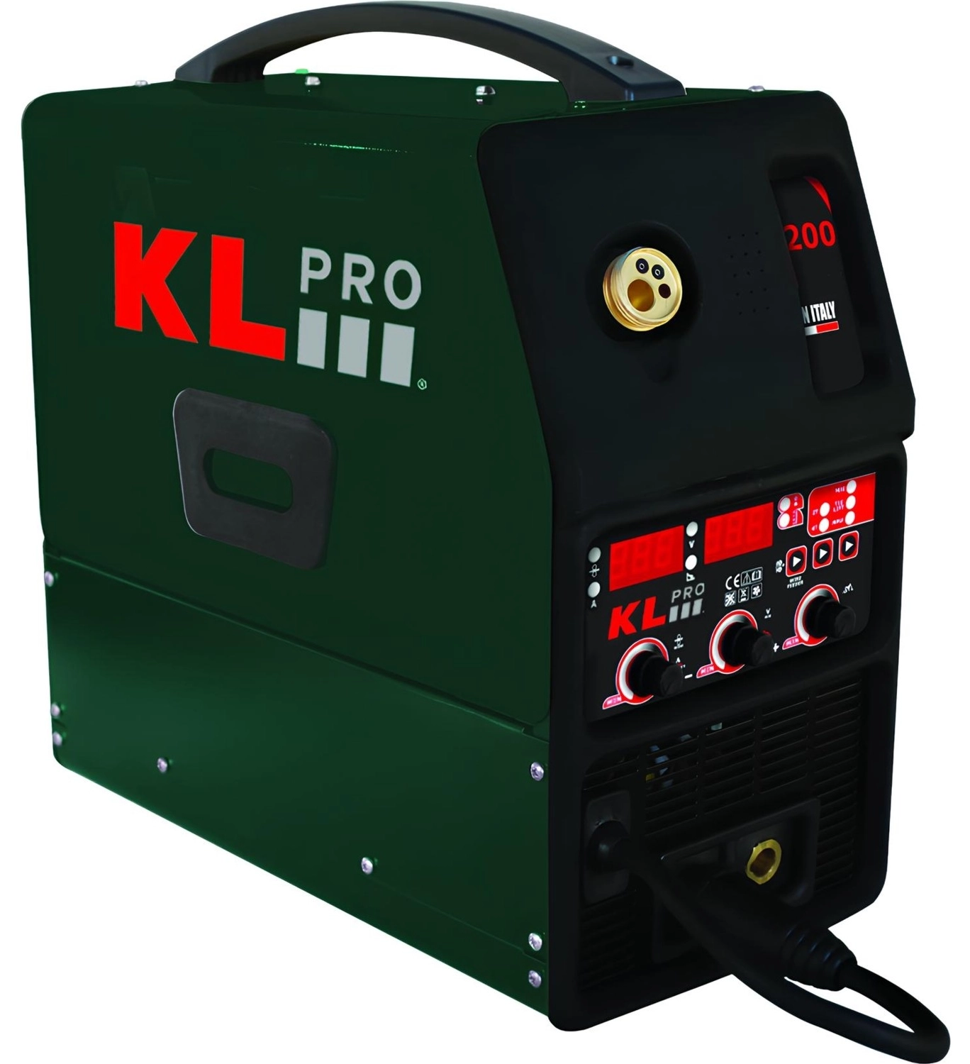 Kl Pro Klmig200 200 Amper Mma inverter Gazlı Ve Gazsız Gaz Altı Kaynak Makinesi ürün görseli
