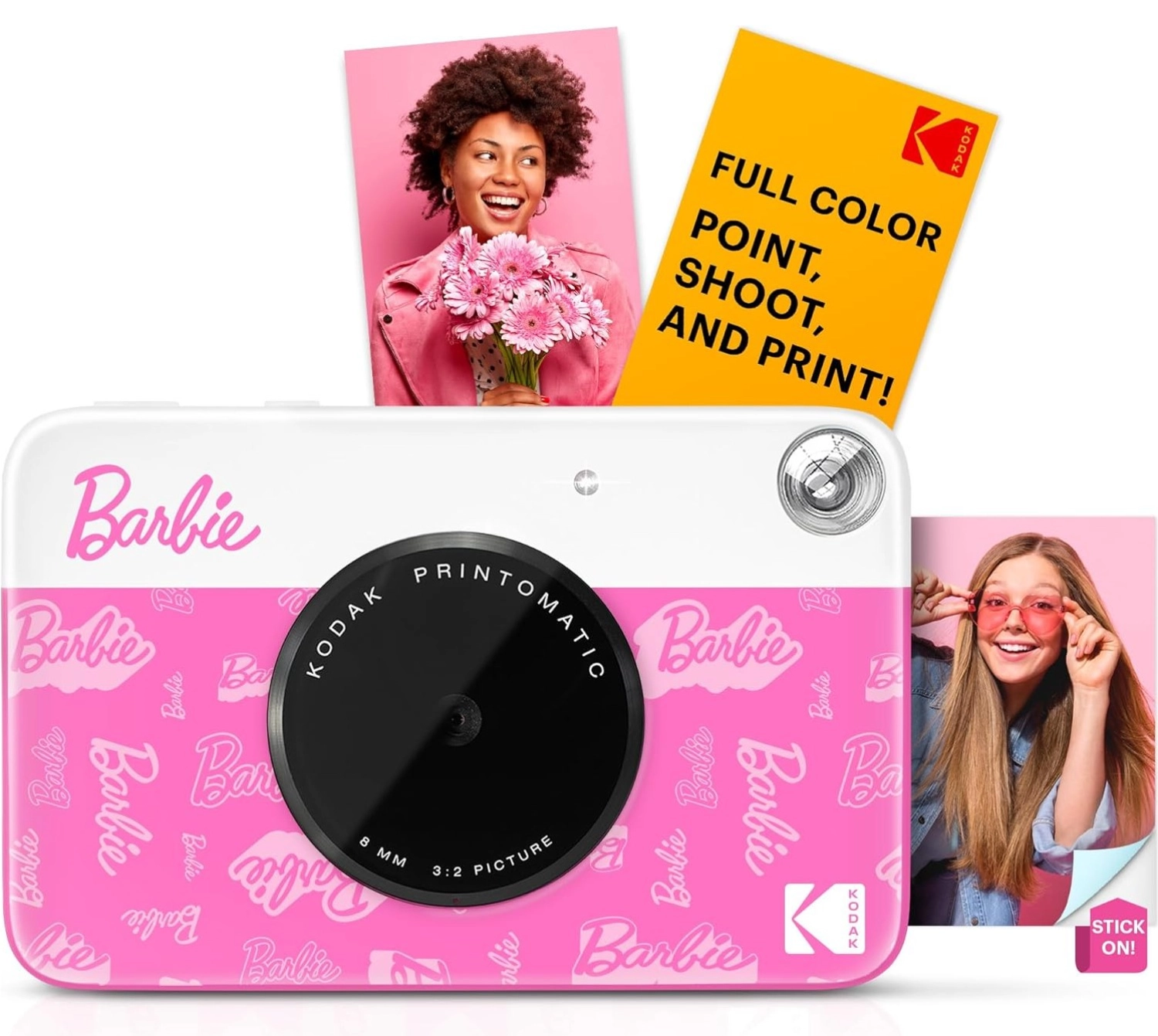 Kodak Barbie X Kodak 5Mp Anında Baskılı Dijital Kamera, Zınk Teknolojili, Yapışkanlı Fotoğraf ürün görseli