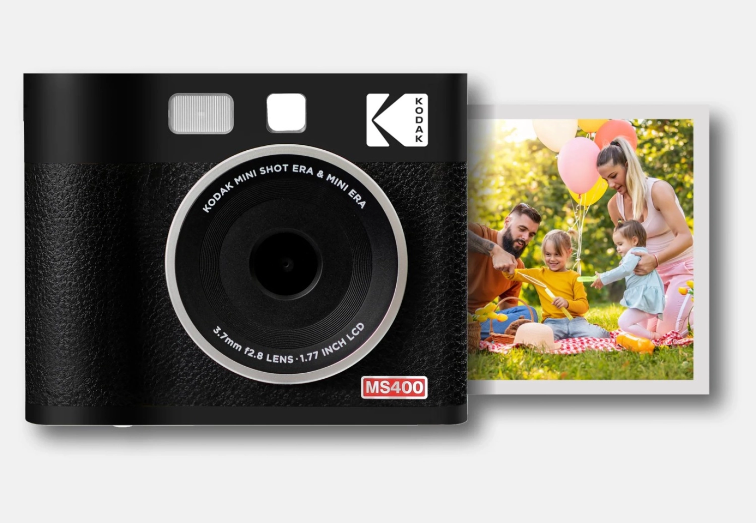 Kodak Mini Shot 4 Era ( Siyah ) - Dünyanın Ilk 10X10Cm Baskı Yapan Filmli Fotoğraf Makinesi ürün görseli