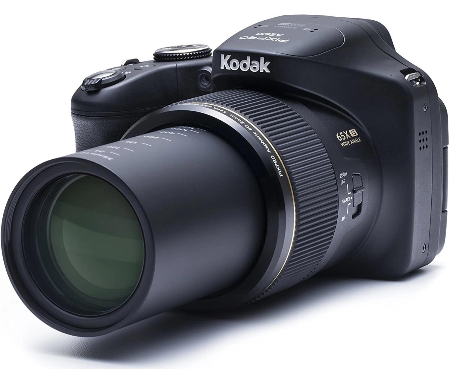Kodak Pixpro Az651 20Mp,65X Optik Zoom,3.0 Inç Lcd Ekran Dijital Fotoğraf Makinesi - Siyah - Görsel 2