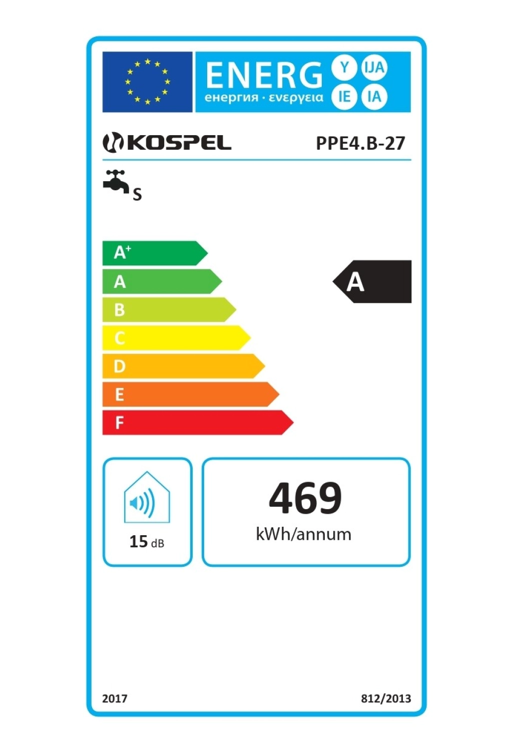 Kospel Ppe4-B Elektronik Trifaze Ani Su Isıtıcı - Görsel 3