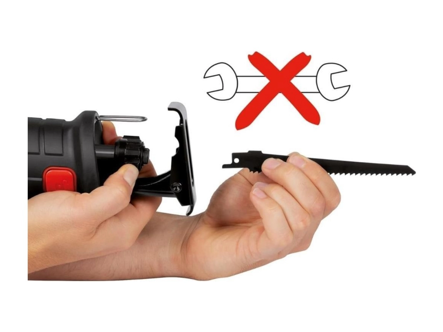 Kraftixx By Einhell Kx-Rs 18/1 Akülü Kılıç Testere 1X2.5 Amper 4514020 S1 - Görsel 3