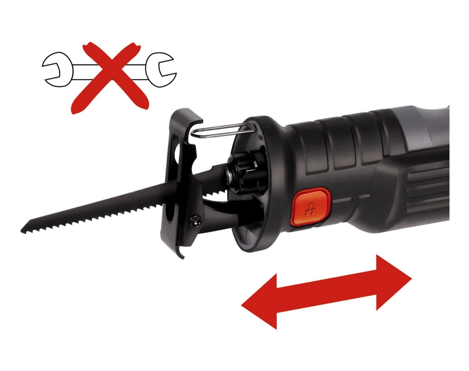 Kraftixx Kx-Rs 18/1 Li - Solo, Akülü Kılıç Testere - Görsel 5