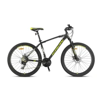 Kron Xc 75 - 26" Mtb - 14' - 21 Vites - V.b. - Mat Siyah-Neon Sarı/Bej