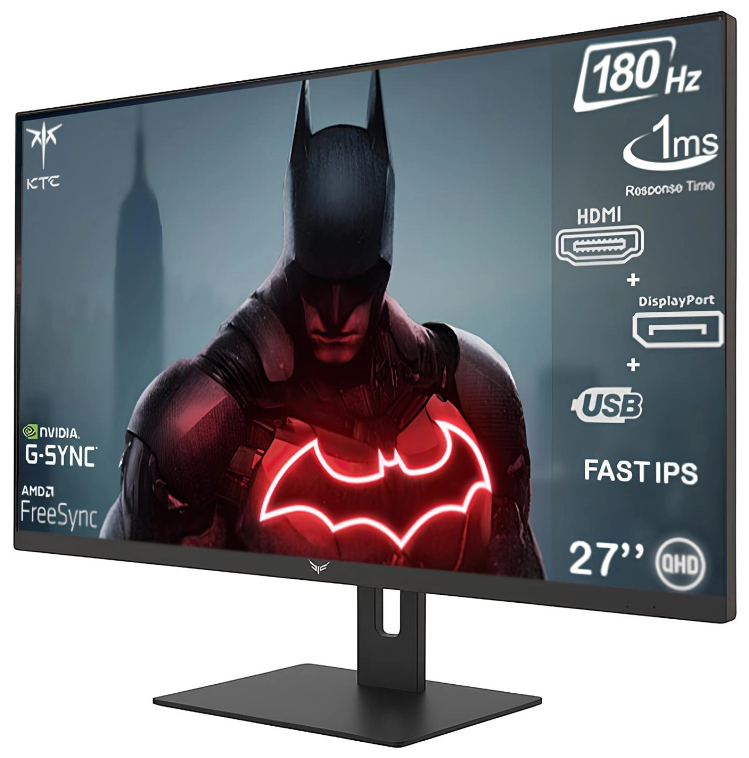 Ktc 27'' H27T22C 180Hz 1Ms (Hdmı+Displayport) 2560 X 1440 Freesync Fast Ips Flat Monitör - Görsel 2