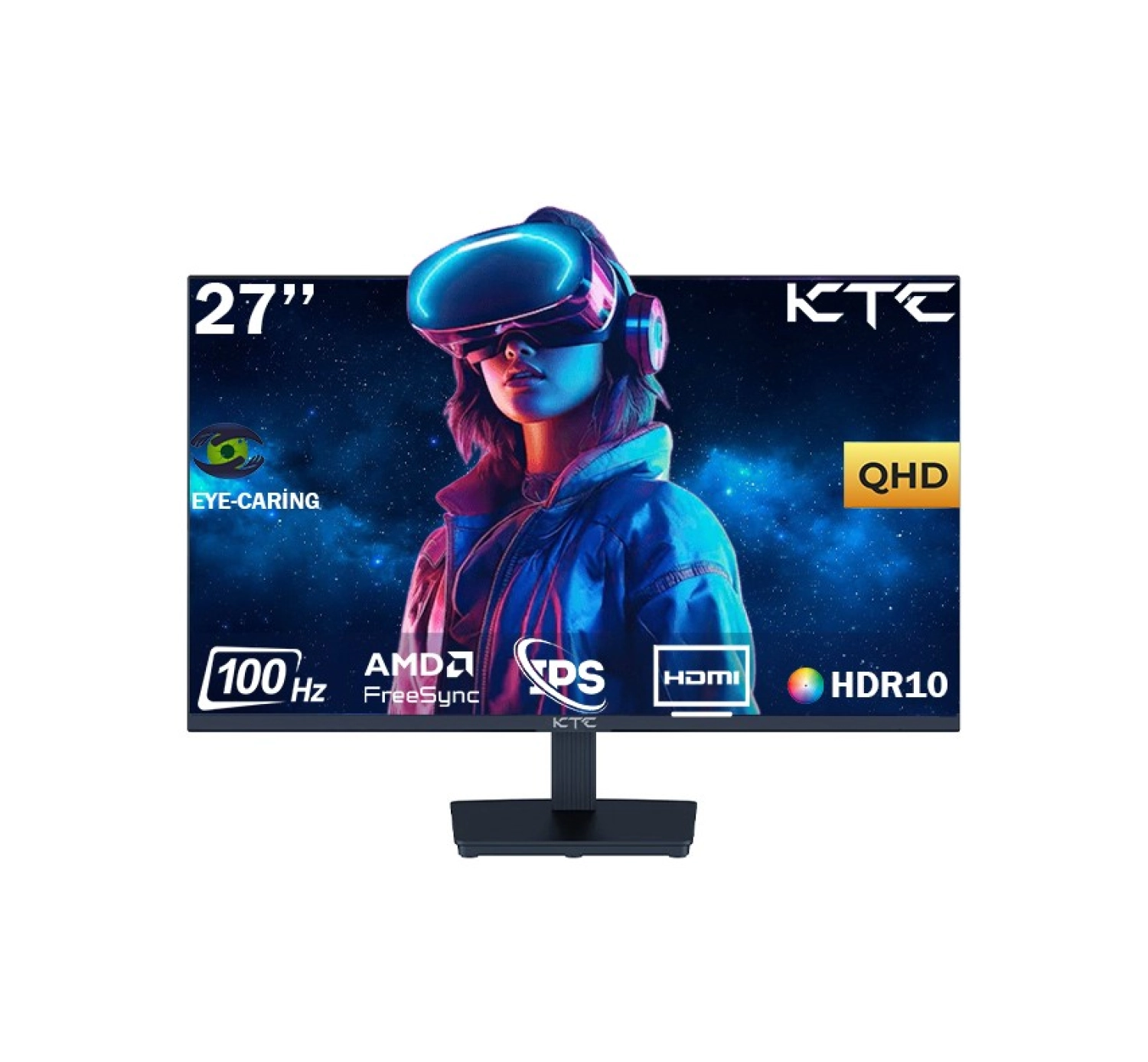 Ktc H27T27 27" 100 Hz (Hdmi + Dısplay Port ) 2560×1440 Freesync Wqhd Ips Flat Monitör ürün görseli