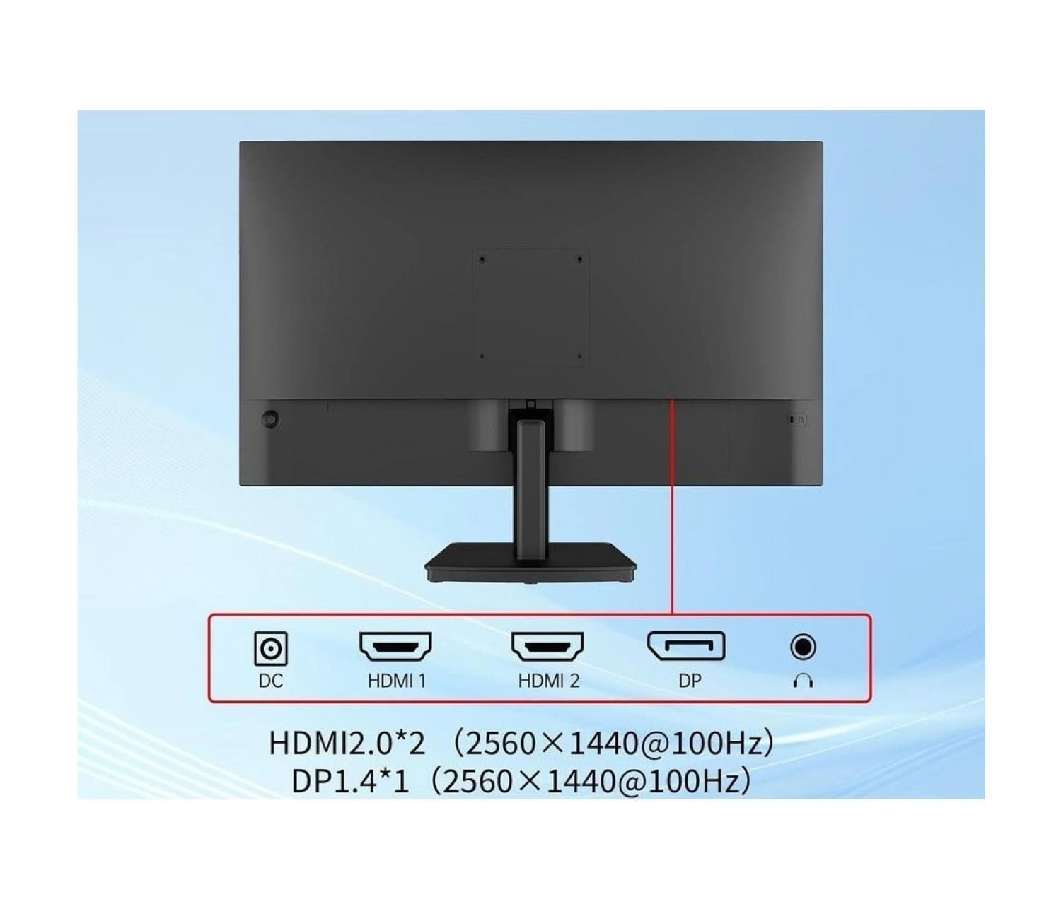 Ktc H27T27 27" 100 Hz (Hdmi + Dısplay Port ) 2560×1440 Freesync Wqhd Ips Flat Monitör - Görsel 4