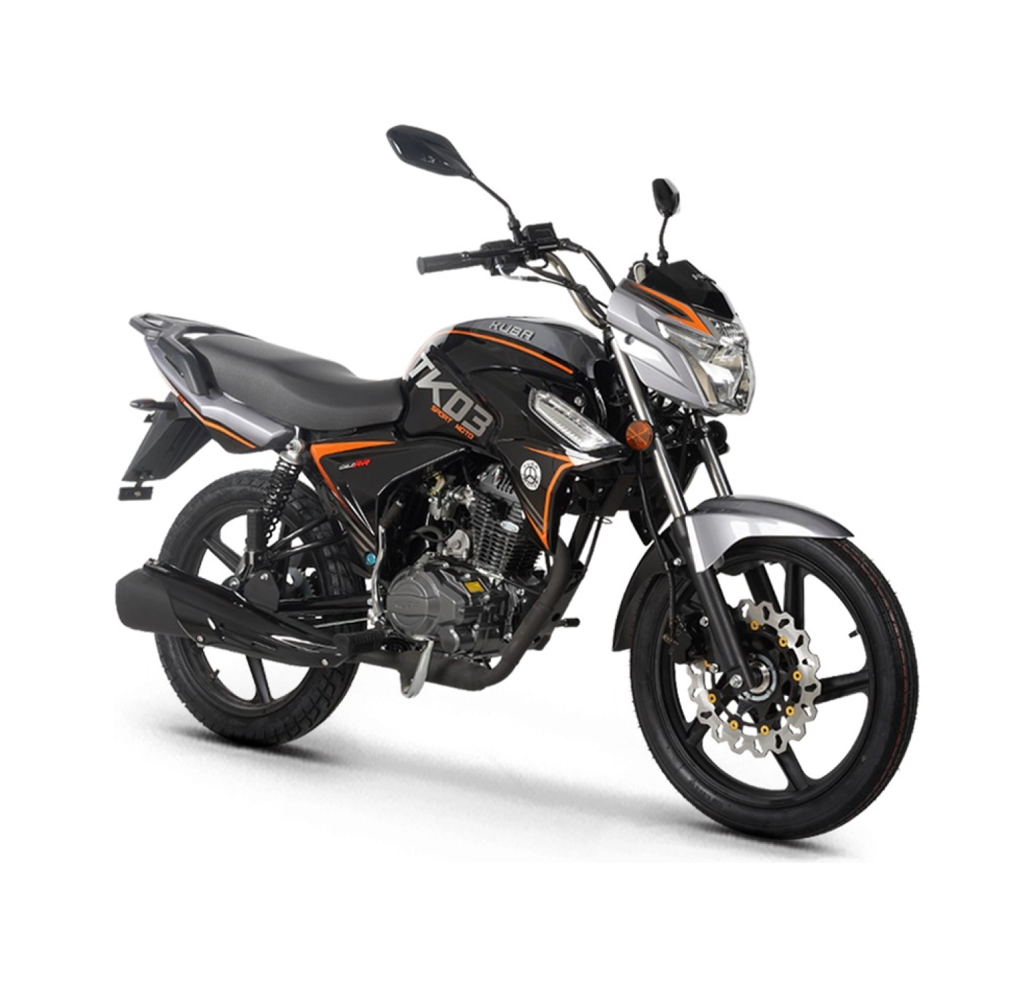 Kuba Tk03 Gri Motosiklet ürün görseli