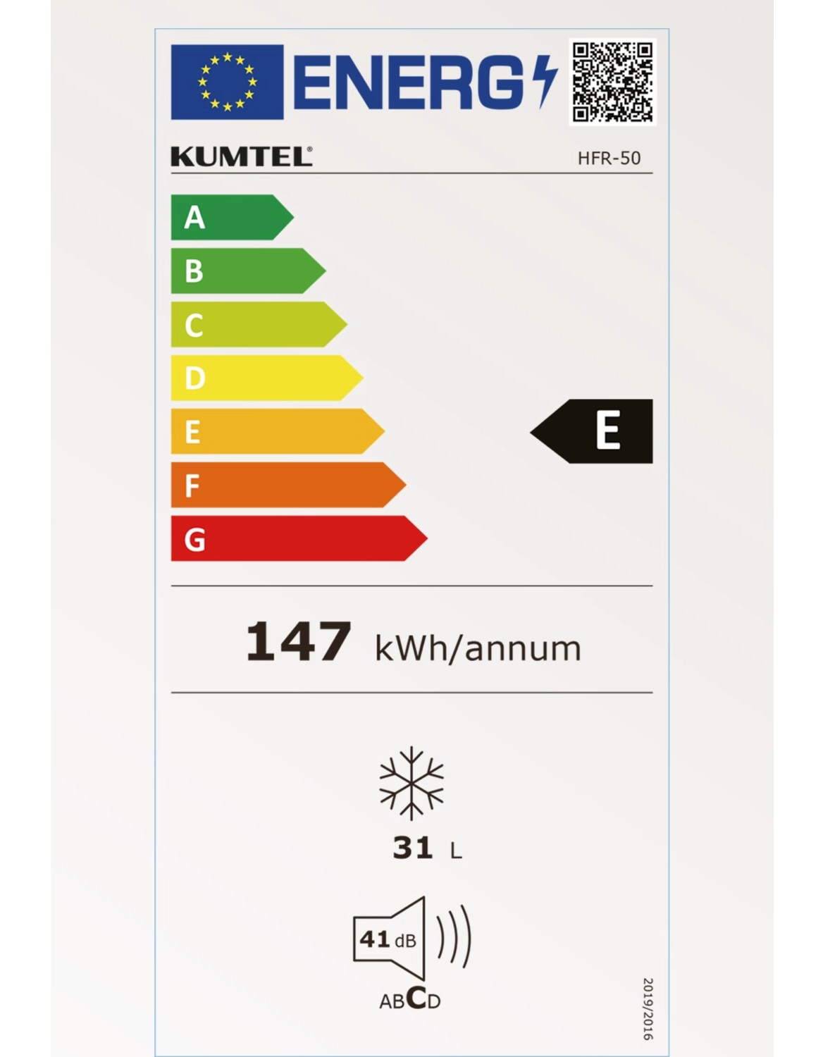 Kumtel 31L Mini Dondurucu Hfr-50 - Görsel 4