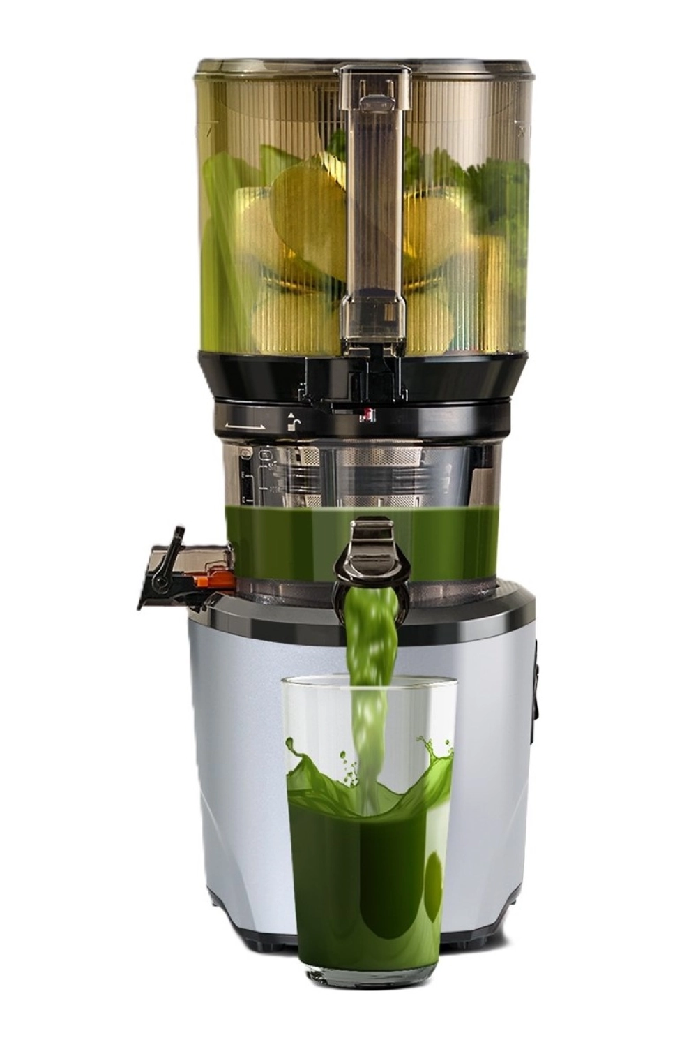 Kuvings Auto10 Gri Hands Free Slow Juicer Katı Meyve Sıkacağı ürün görseli