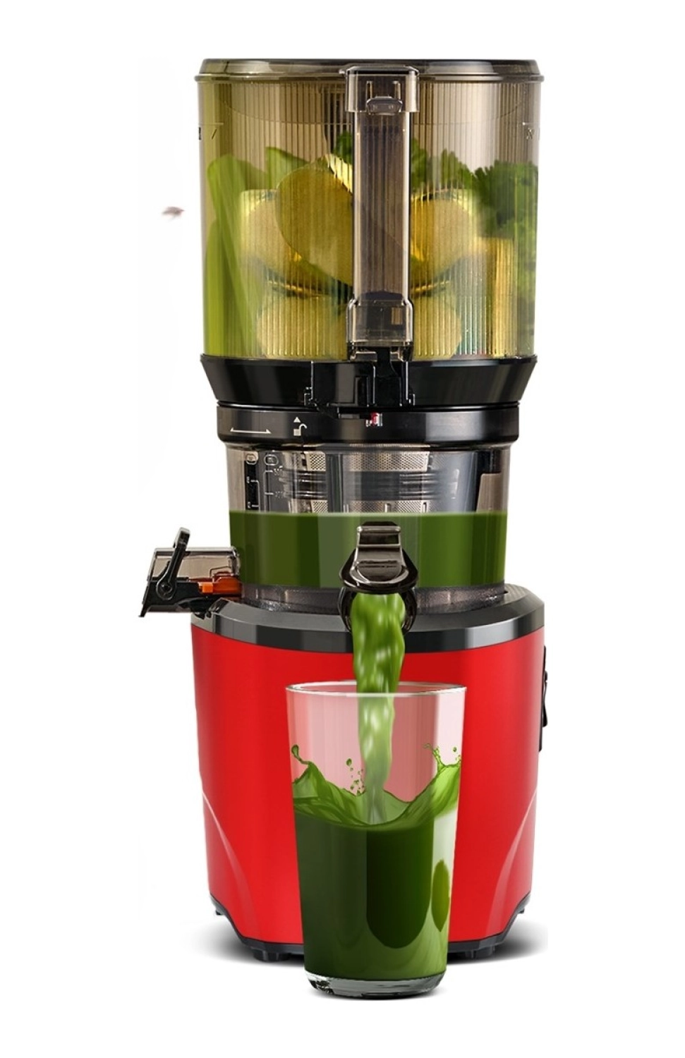 Kuvings Auto10 Kırmızı Hands Free Slow Juicer Katı Meyve Sıkacağı ürün görseli