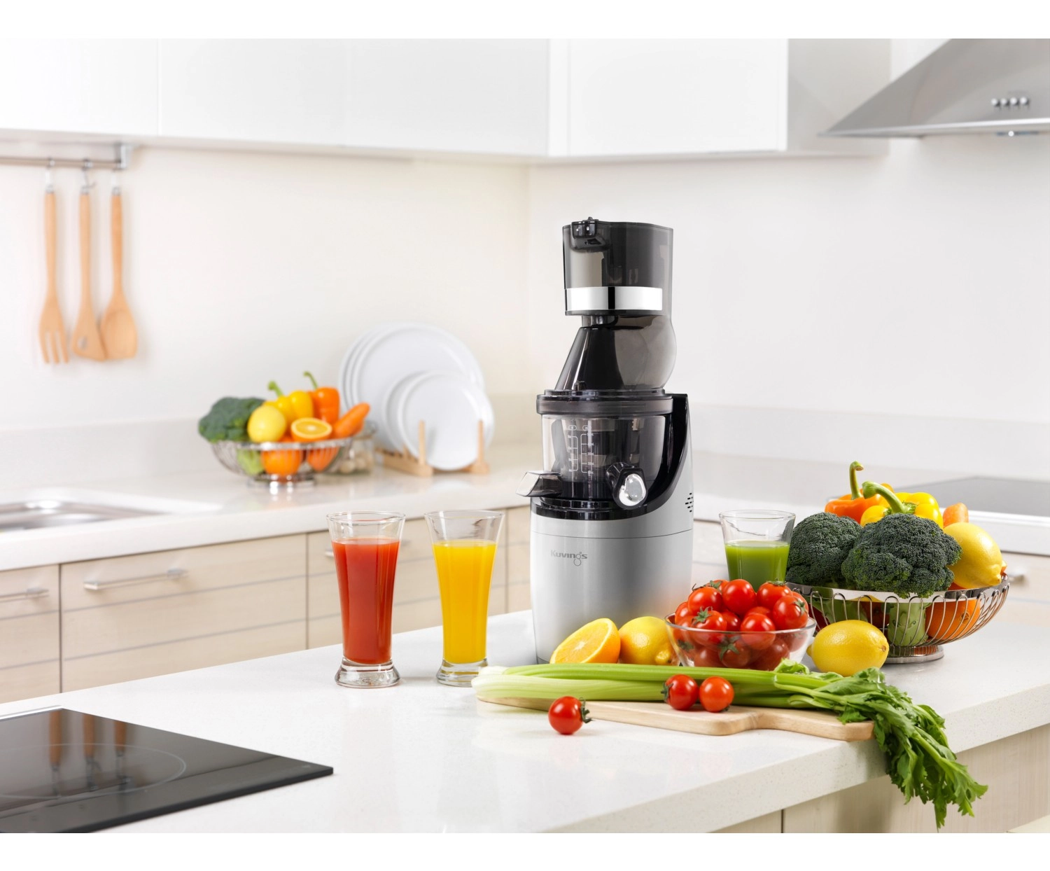 Kuvings Cs520 Whole Slow Juicer Pro 200 W Yavaş Sıkım Katı Meyve Sıkacağı - Görsel 3
