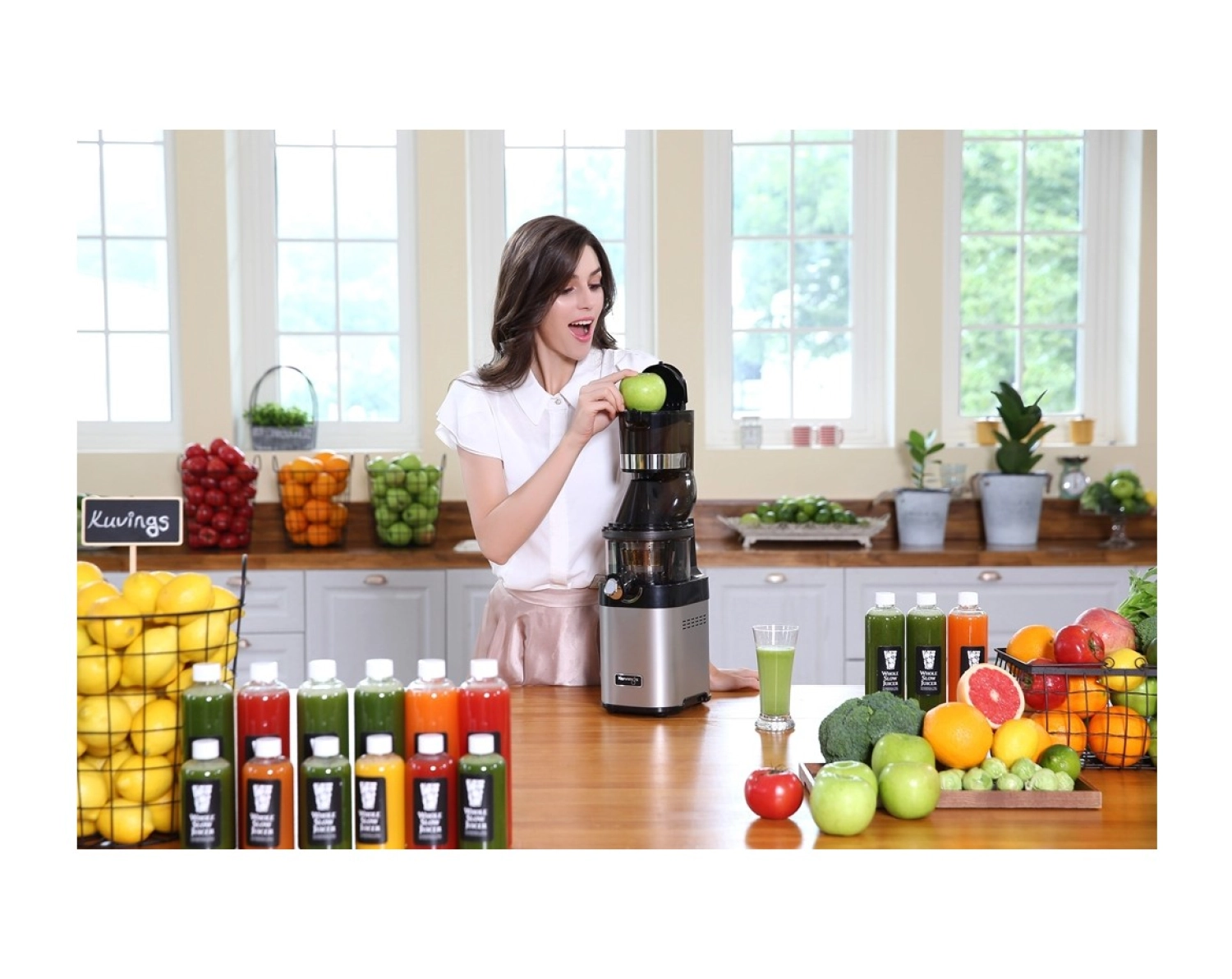 Kuvings Cs600 Slow Juicer Chef 240 W Yavaş Sıkım Katı Meyve Sıkacağı - Görsel 4