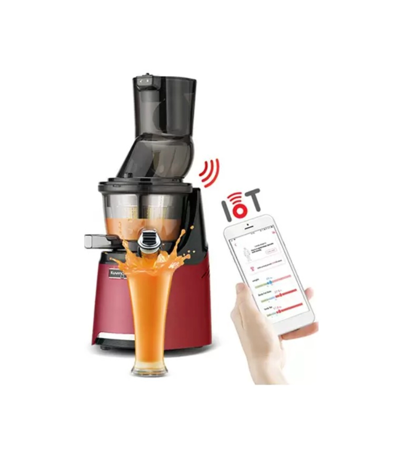 Kuvings Motiv1 Dr Healthfriend Smart Juicer 200 W Katı Meyve Sıkacağı - Görsel 3