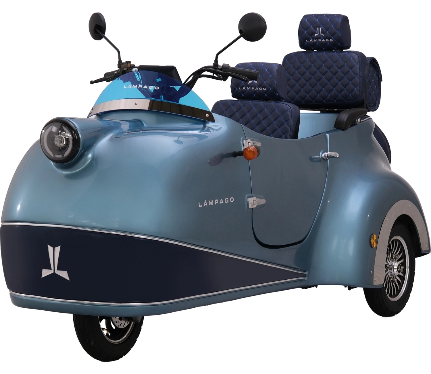 Lampago Elektri̇kli̇ 3 Tekerlekli̇ Moped 22 Ah - Görsel 2