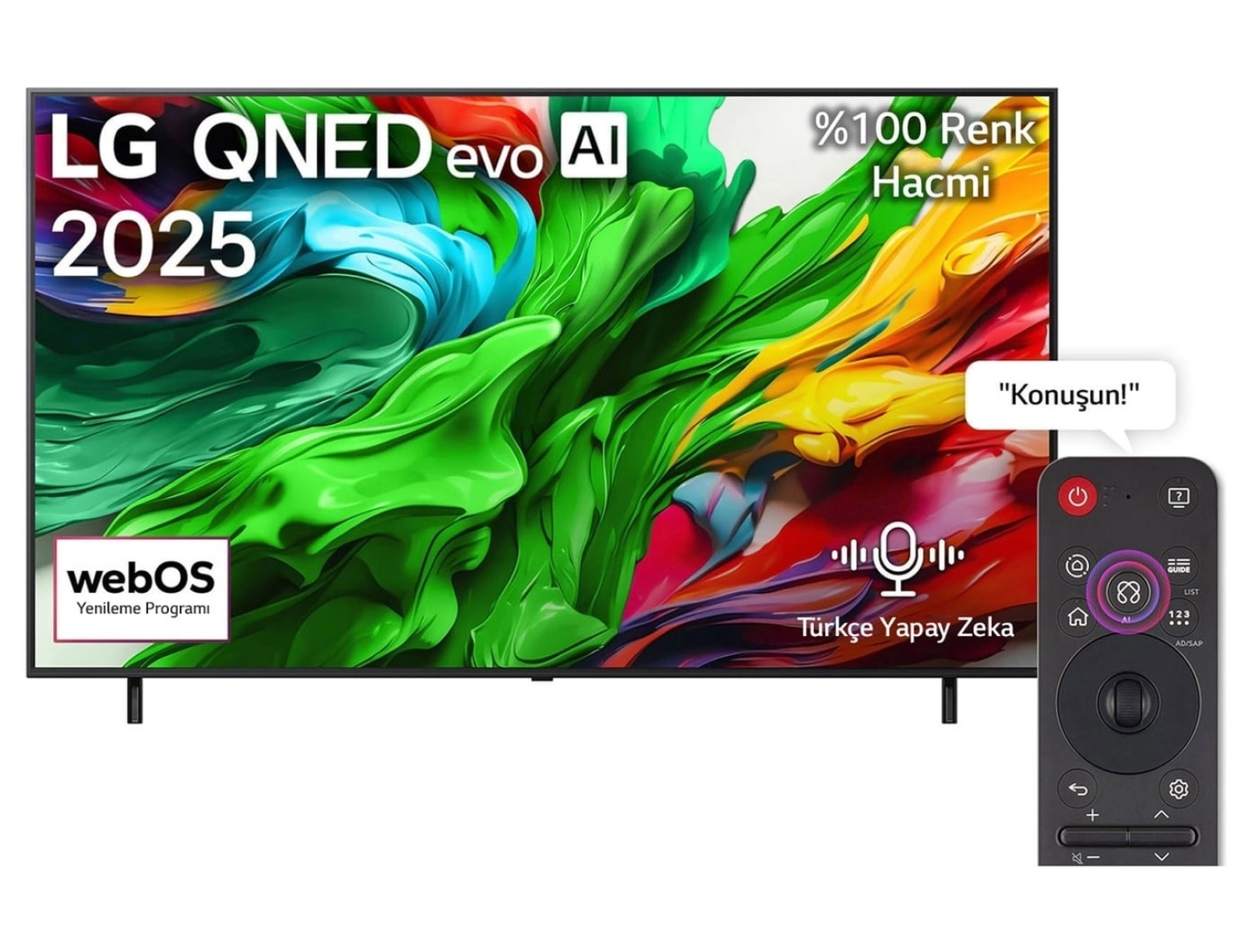 Lg 55Qned86A6A 55'' 139 Ekran Uydu Alıcılı 4K Ultra Hd Smart Webos Qned Tv ürün görseli