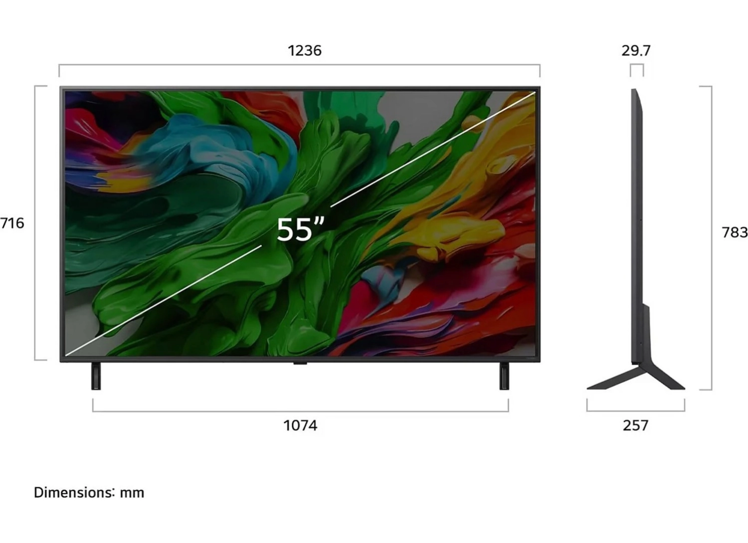 Lg 55Qned86A6A 55'' 139 Ekran Uydu Alıcılı 4K Ultra Hd Smart Webos Qned Tv - Görsel 5