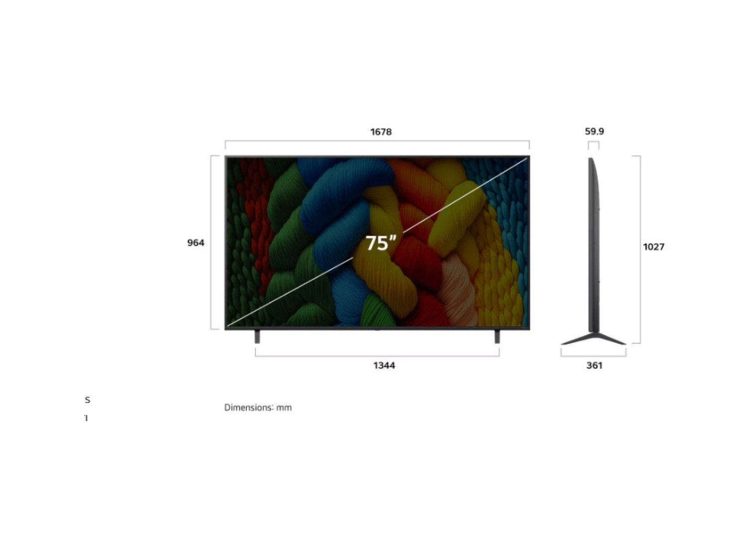 Lg 75Nano80A6B 75'' 191 Ekran Uydu Alıcılı 4K Ultra Hd Smart Webos Nanocell Tv - Görsel 4