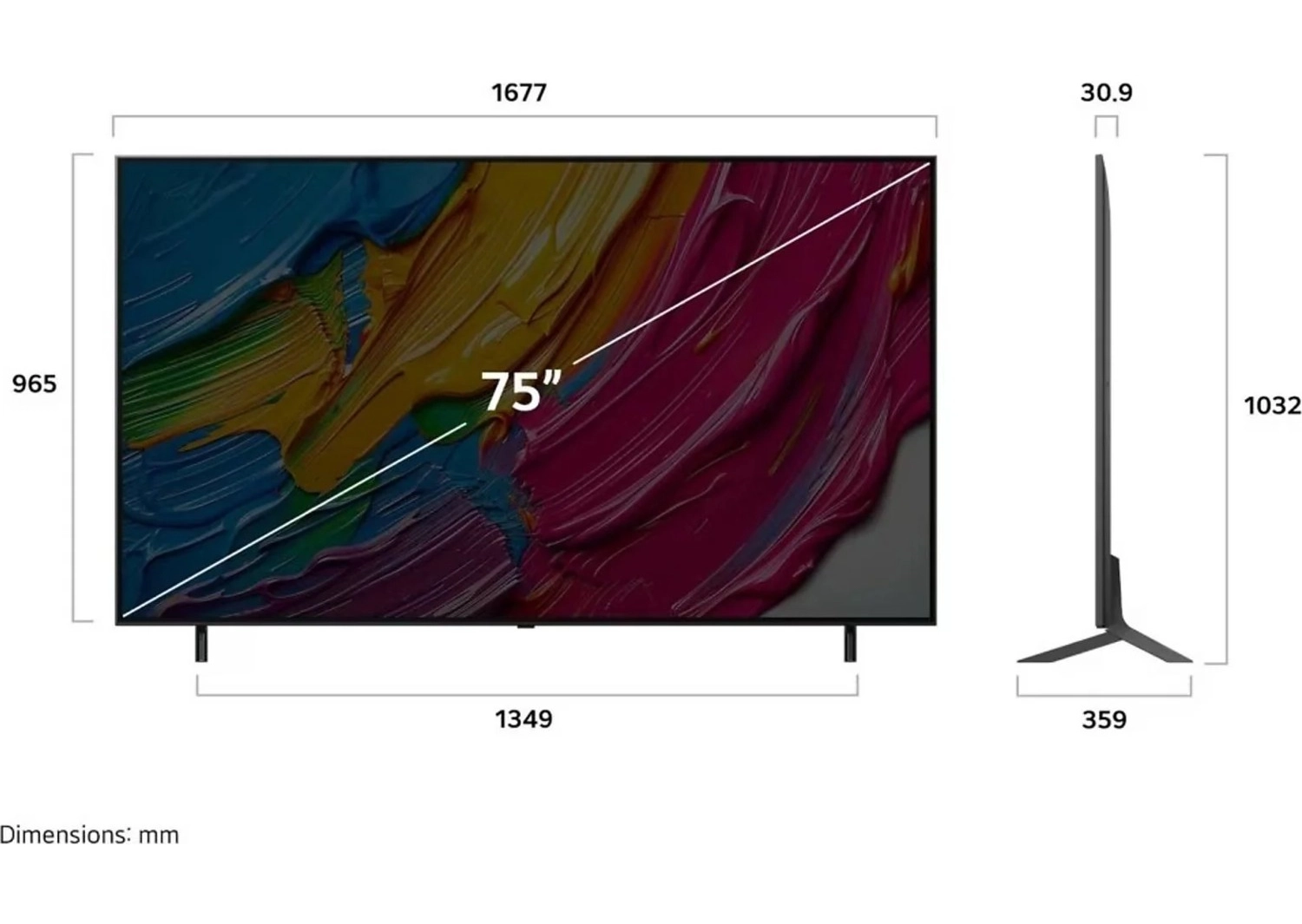 Lg 75Qned80A6A 75'' 190 Ekran Uydu Alıcılı 4K Ultra Hd Smart Qned Tv - Görsel 5