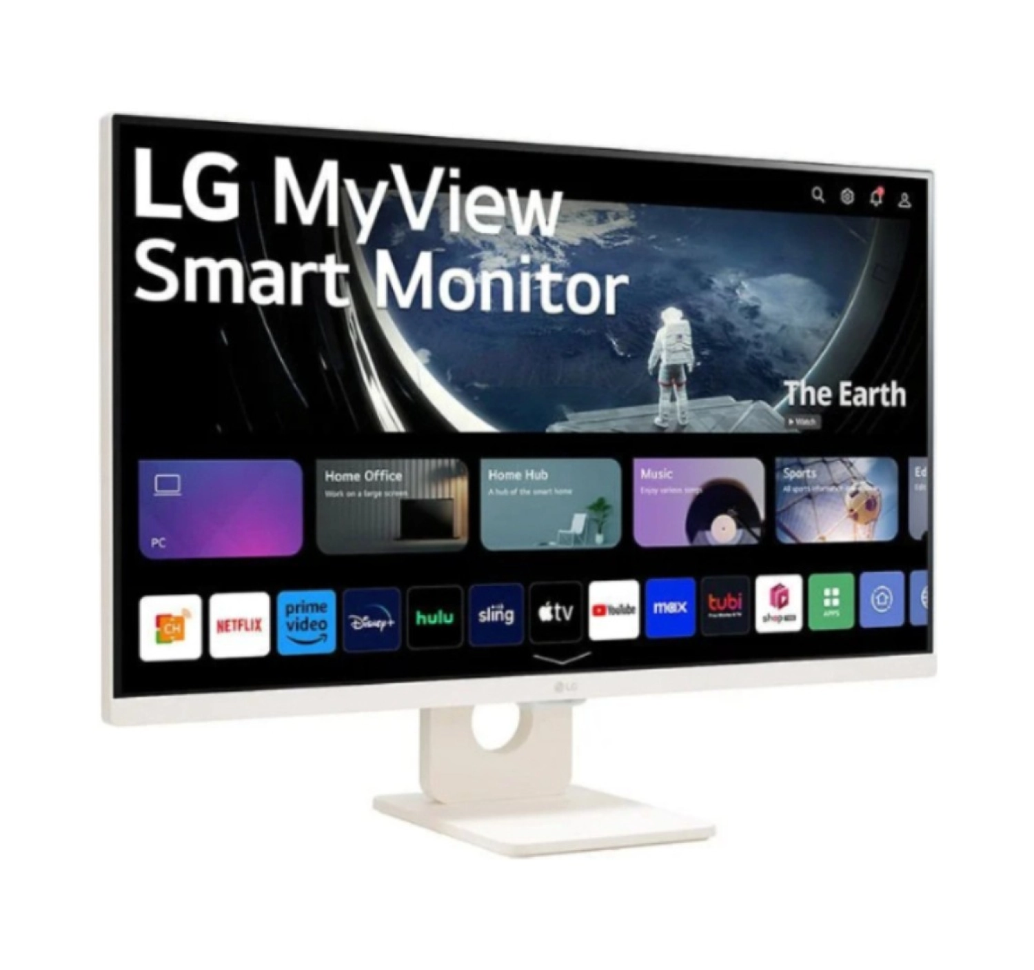 Lg Myview 27Sr50F-W 27 Inç Fhd 60Hz 14Ms Webos Ips Smart Monitör ürün görseli