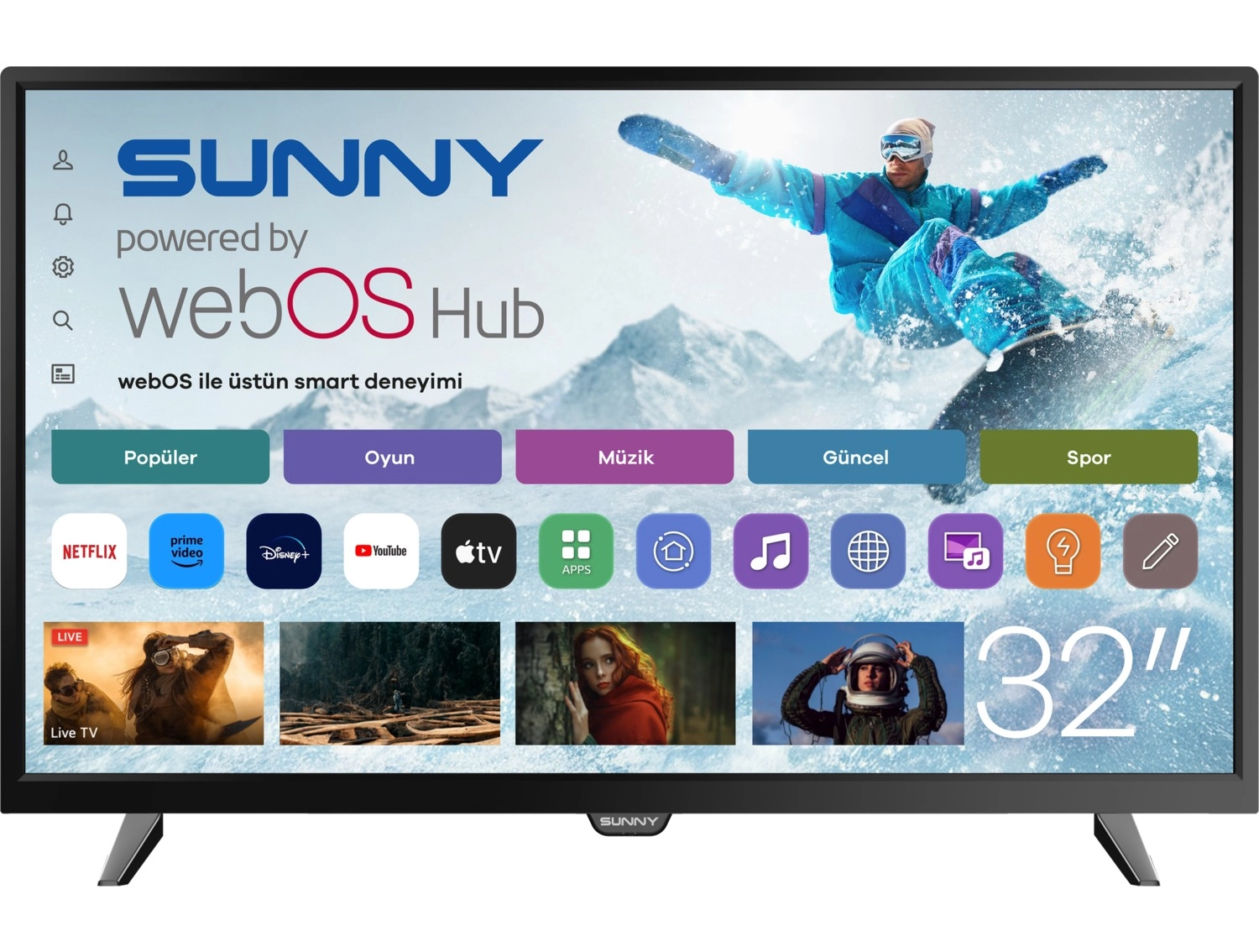 Lg Oled65Cs3Va 4K Ultra Hd 65" 165 Ekran Uydu Alıcılı Webos Smart Oled Evo Tv ürün görseli