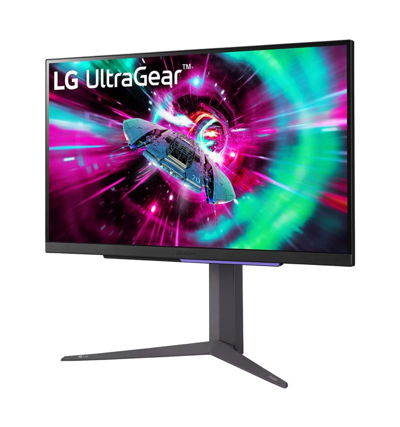 Lg Ultragear 27Gr93U-B 27" 1Ms 144Hz Freesync/G-Sync Displayhdr™ 400 Uhd (3840X2160) Pivot 4K Ips Gaming Monitör - Görsel 2