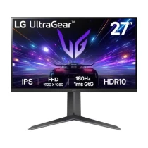 Lg Ultragear 27Gs65F-B 27 Inç Fhd 180Hz 1Ms Pivot Asansör Nvidia G-Sync Ips Gaming Monitör