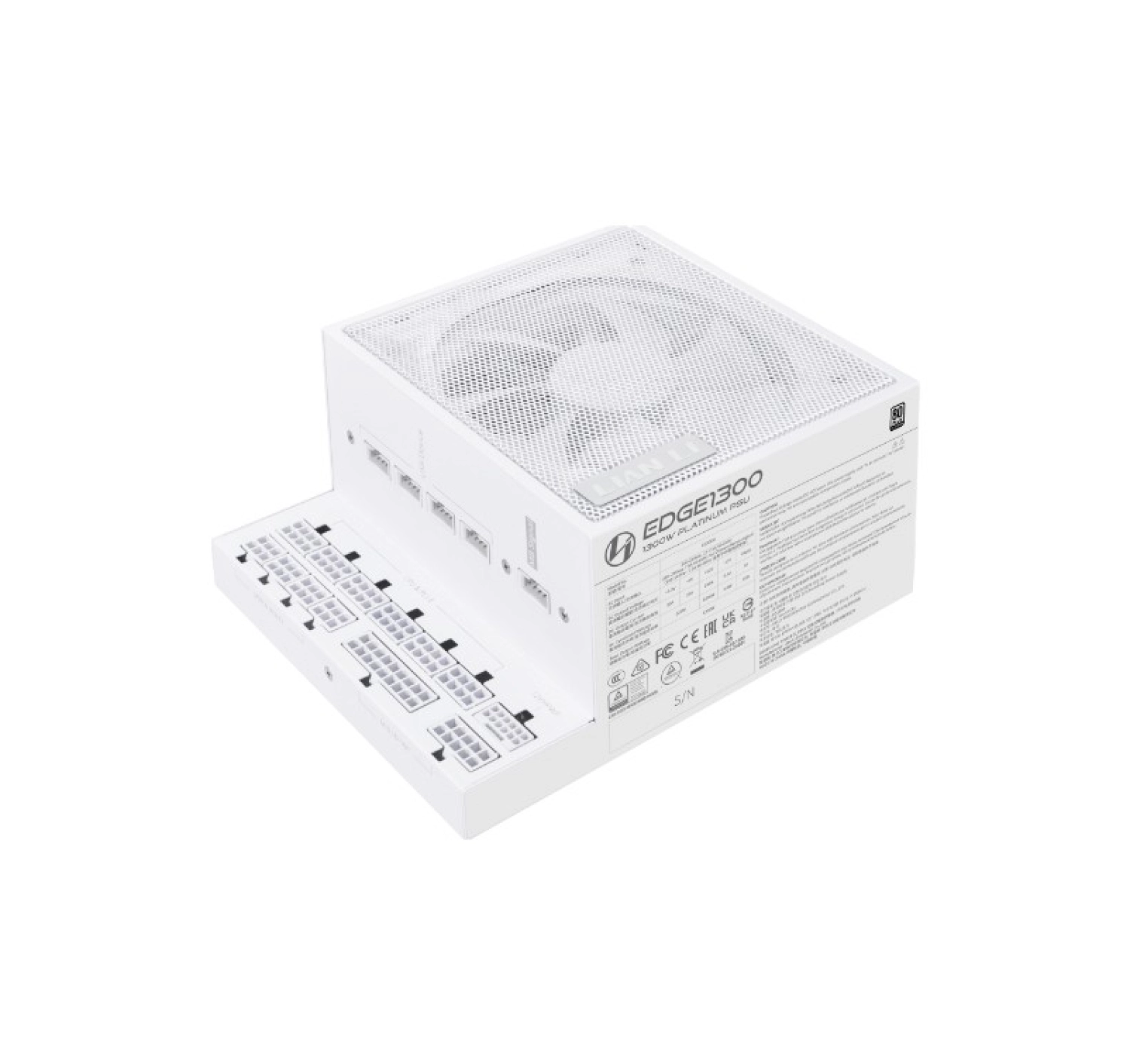 Lian Li Edge 1300 Beyaz 1300W 80+ Platinum Atxpower Supply ürün görseli