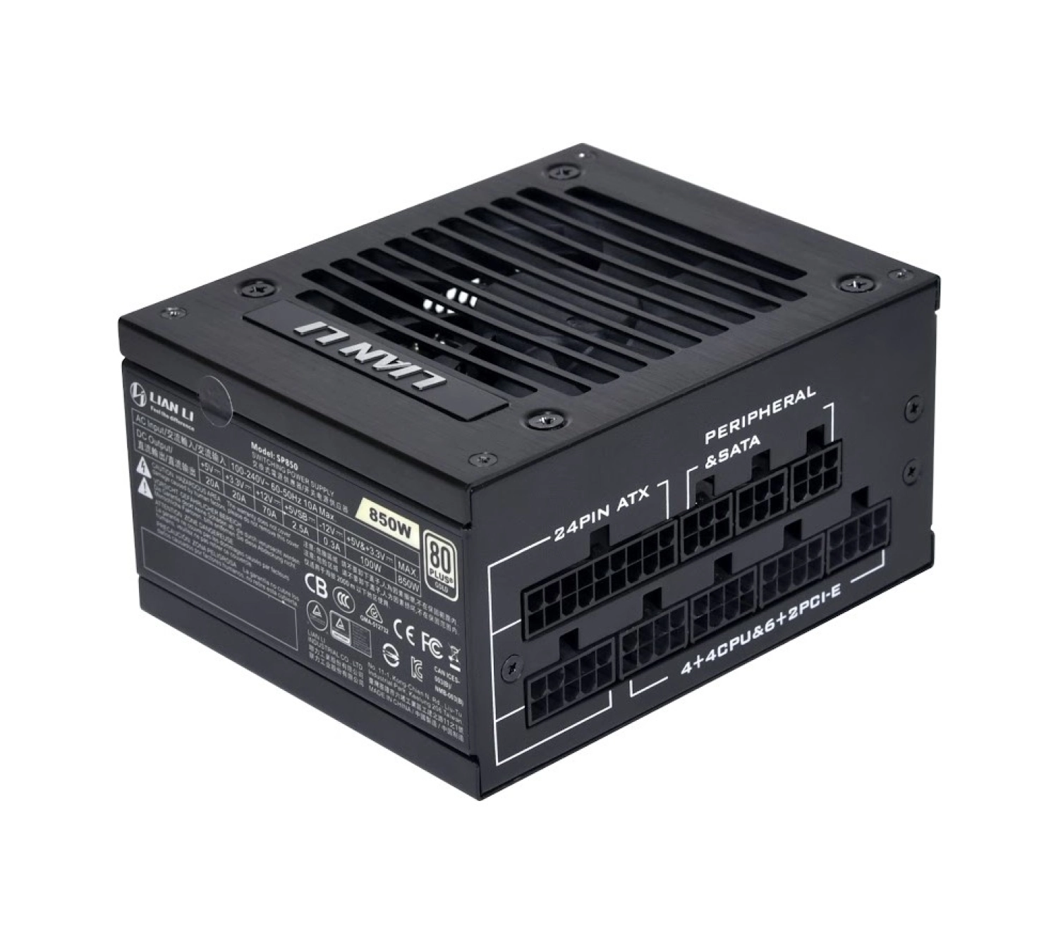 Lian Li Sp850 850W Sfx 80+ Gold 92Mm Full Modüler Power Supply - Görsel 2