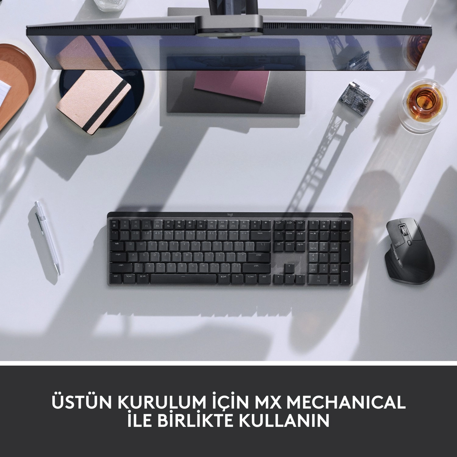 Logitech 910-006560 Mx Master 3S Kablosuz Performans Mouse Açık Gri - Görsel 10