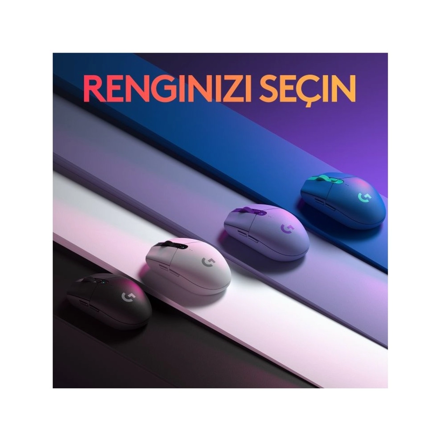 Logitech G G305 Lightspeed 12.000 Dpi Kablosuz Oyuncu Mouse - Siyah - Görsel 10