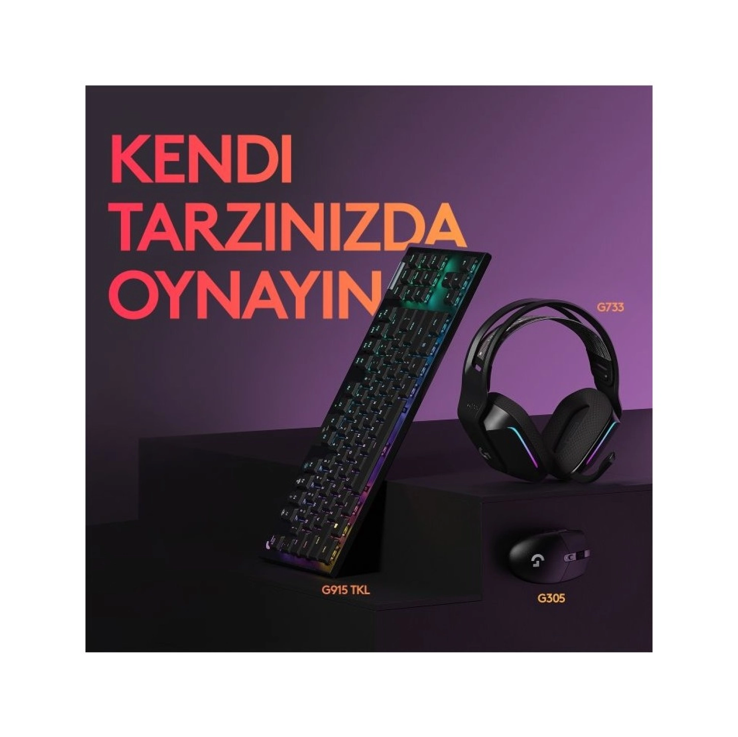 Logitech G G305 Lightspeed 12.000 Dpi Kablosuz Oyuncu Mouse - Siyah - Görsel 9