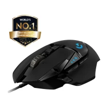 Logitech G G502 Hero Lightsync 25.600 Dpi Yüksek Performanslı Kablolu Oyuncu Mouse - Siyah