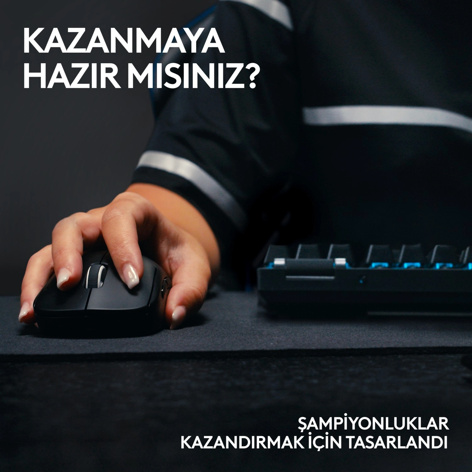 Logitech G Pro X Superlight 2 Hafif Hero 2 Sensör 32.000 Dpi Lightspeed Kablosuz Oyuncu Mouse - Beyaz - Görsel 6