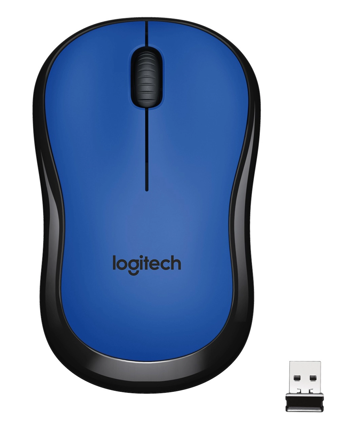 Logitech M220 Sessiz Kompakt Kablosuz Mouse - Mavi ürün görseli