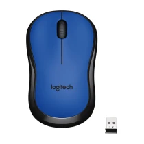 Logitech M220 Sessiz Kompakt Kablosuz Mouse - Mavi