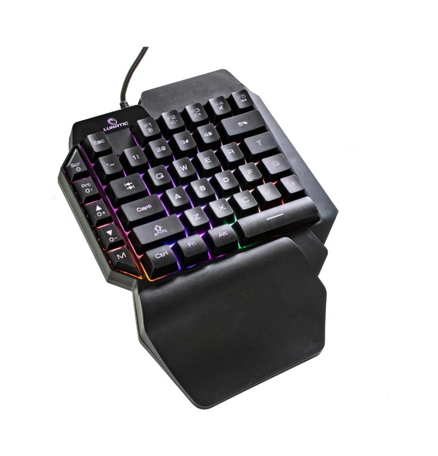 Lunatic Rgb Kb-L24 Mekanik Hisli Mini Pubg Gaming Klavye - Görsel 4