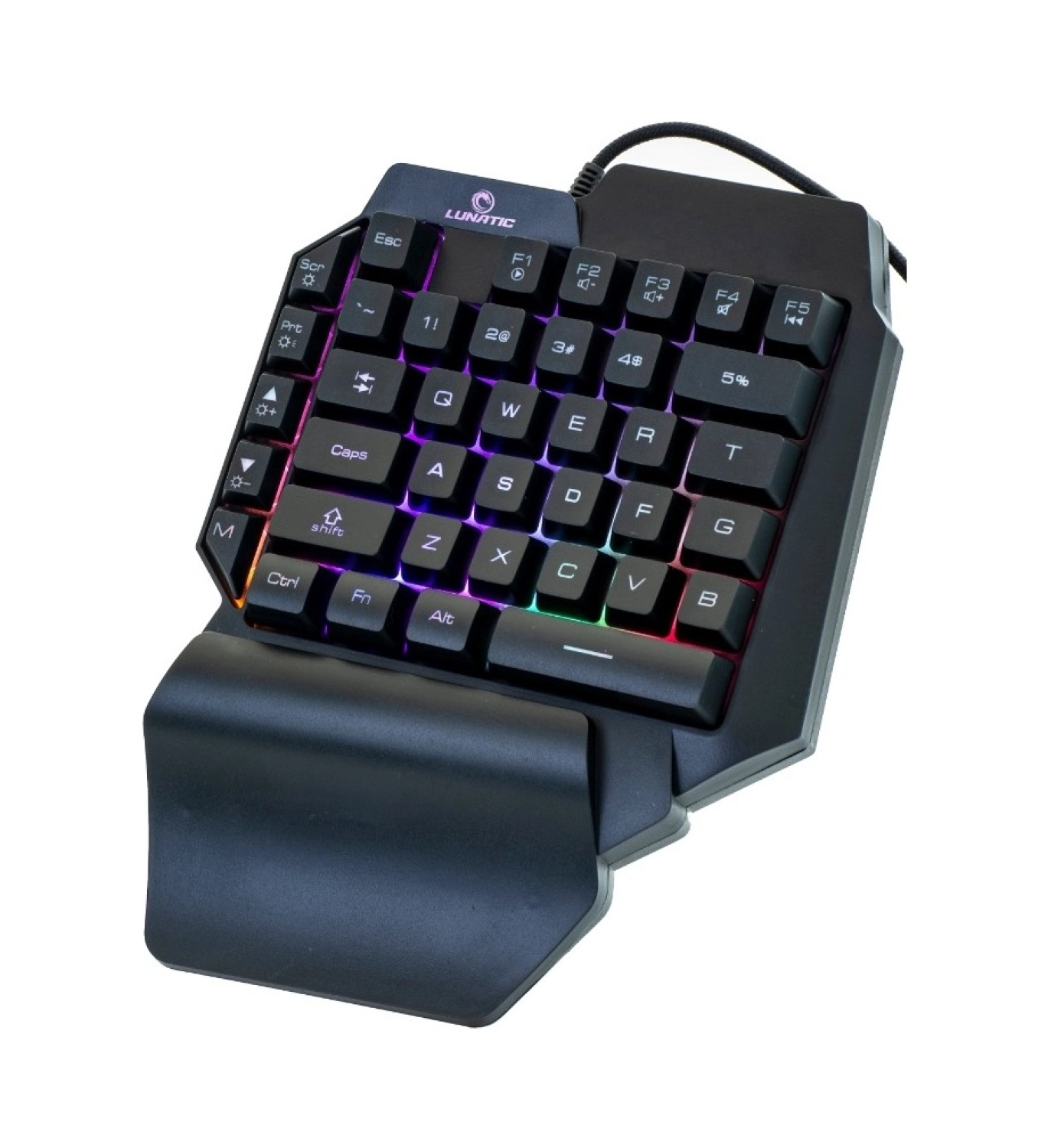 Lunatic Rgb Kb-L24 Mekanik Hisli Mini Pubg Gaming Klavye - Görsel 2