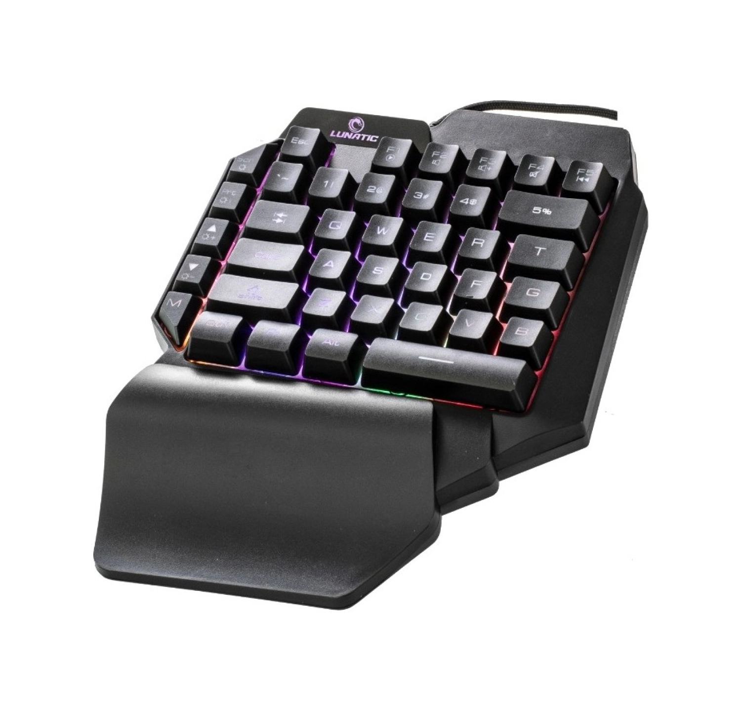 Lunatic Rgb Kb-L24 Mekanik Hisli Mini Pubg Gaming Klavye - Görsel 3