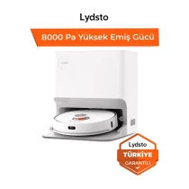Lydsto W2 Lite Su Ve Çöp İstasyonlu Akıllı Robot Süpürge