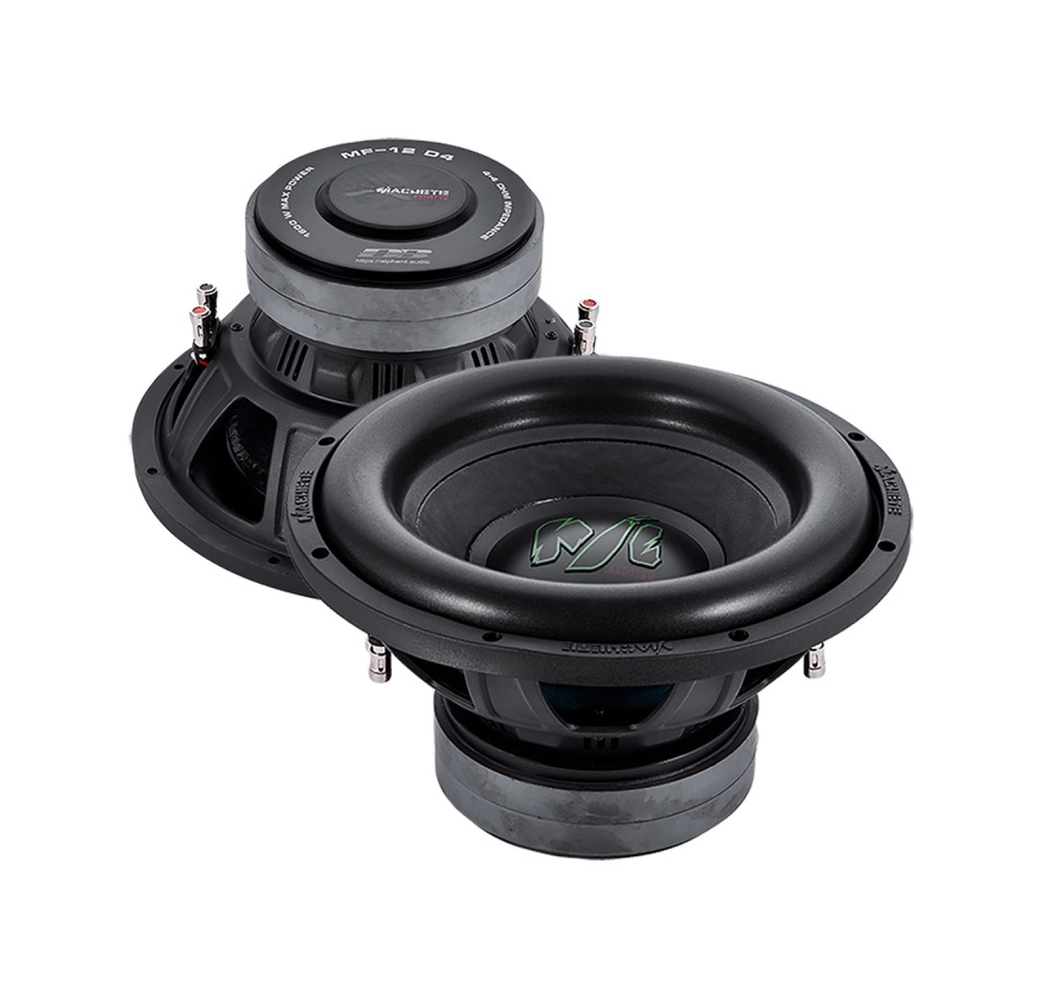 Machete Deaf Bonce Fights Mf-12S 30 Cm 1600W 800Rms Spl Subwoofer - Görsel 2