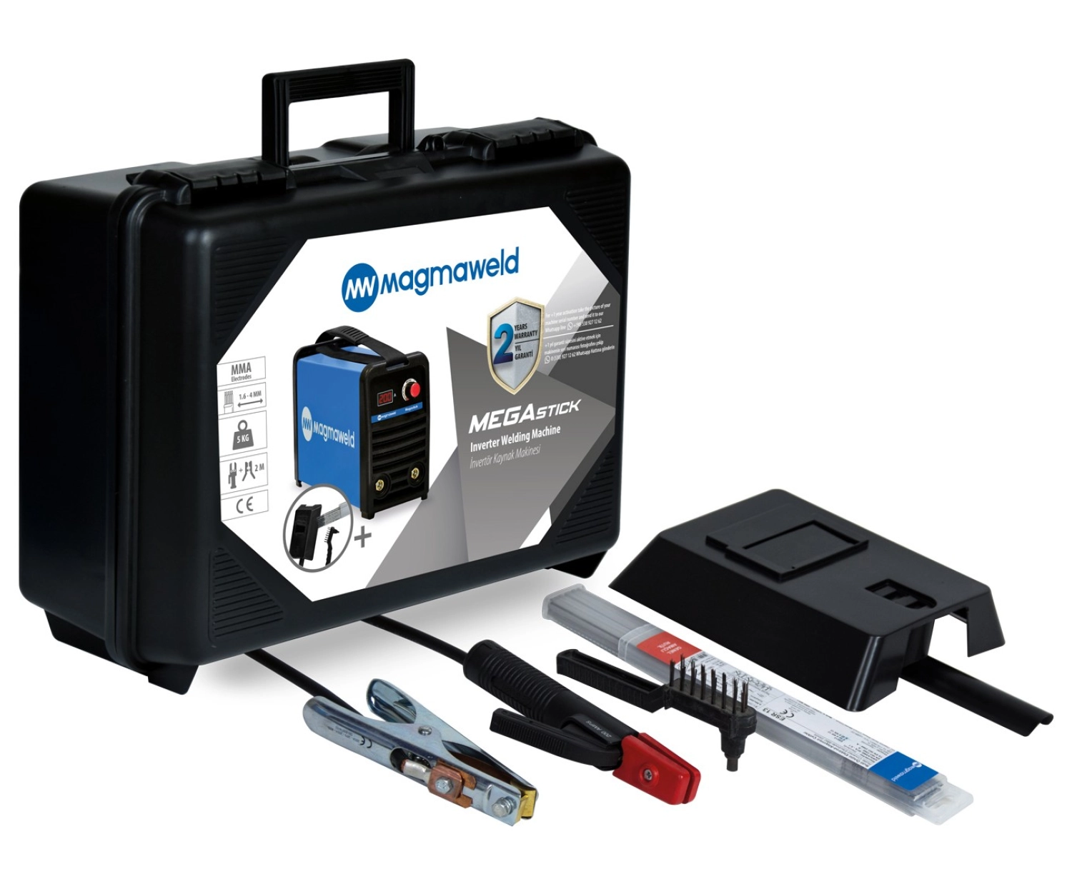 Magmaweld Megastick Deluxe Kaynak Makinesi 200 A ürün görseli