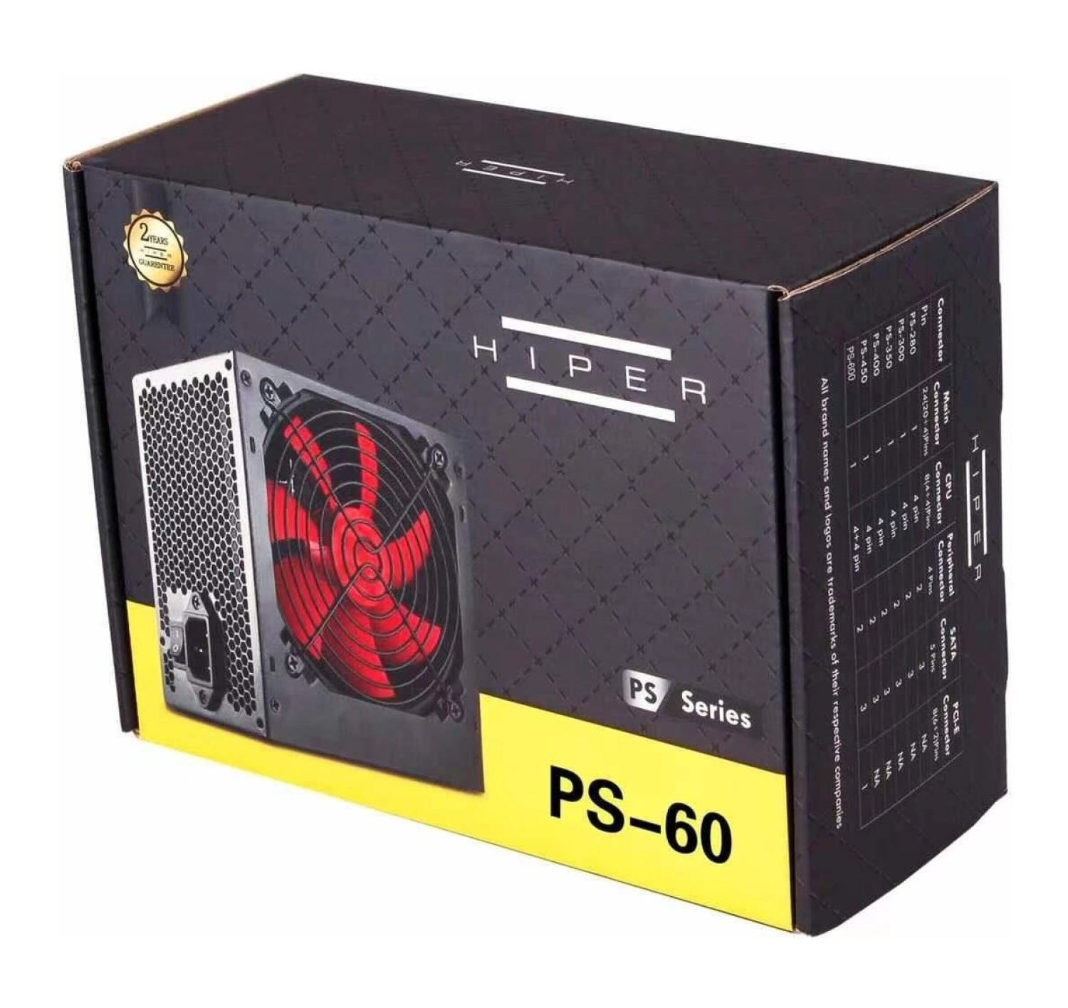 Marka Hıper Ps-60 600W 12 Cm Fan Power Supply - Görsel 4