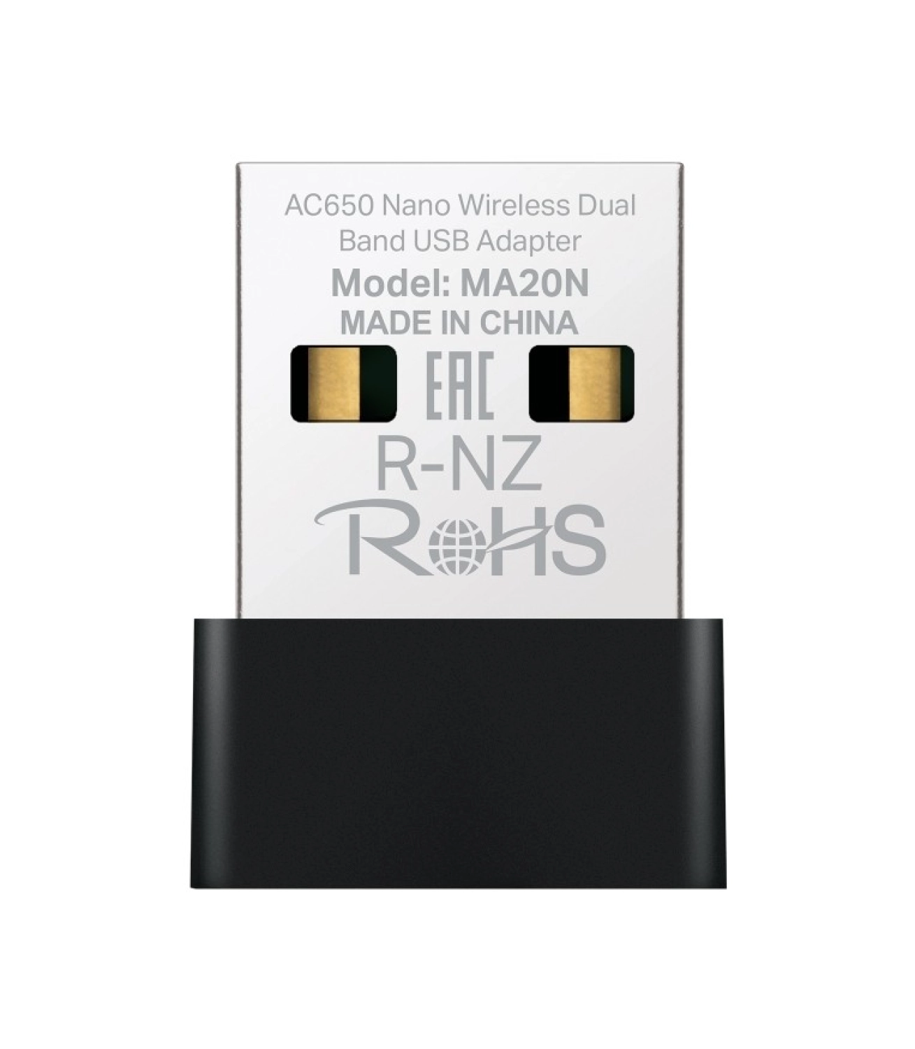 Mercusys Ma20N | Ac650 Mbps Dual-Band Wi‑Fi 5 Nano Usb Adaptör | Kompakt & Tak‑Çalıştır | Wpa3 | Windows 10/11 - Görsel 2