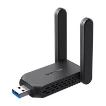 Mercusys Ma32H, Ac1300 Mbps, Çift Bant, Usb 3.0, Yüksek Çekim Güçlü Wi-Fi 5 Usb Adaptör