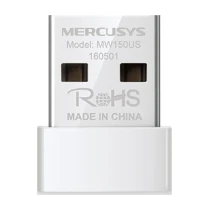 Mercusys Mw150Us N150 Mbps Wireless Nano Usb Adapter
