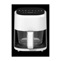 Mi Line Cam Hazne 4Lt Airfryer Sıcak Hava Fritözü - Beyaz
