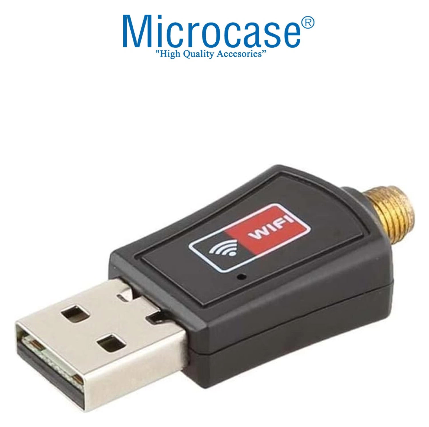 Microcase 2.4Ghz 300 Mbps 5 Dbi Usb Wireless Adaptör Wifi Anten 15.5Cm - Al4222 - Görsel 4